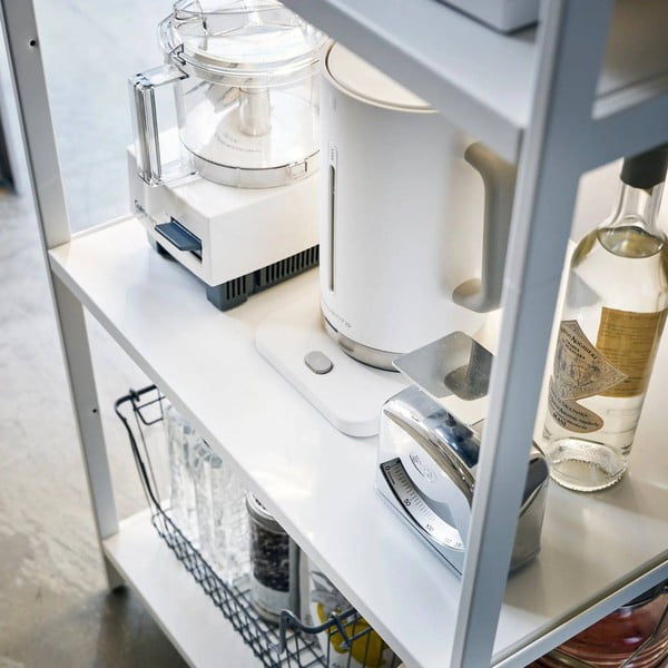 Mat bel jeklen regal 60x170x46,5 cm Tower – YAMAZAKI-image-2