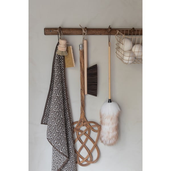 Rjav stenski obešalnik iz masivnega hrasta 72 cm Roots – Mette Ditmer Denmark-image-4