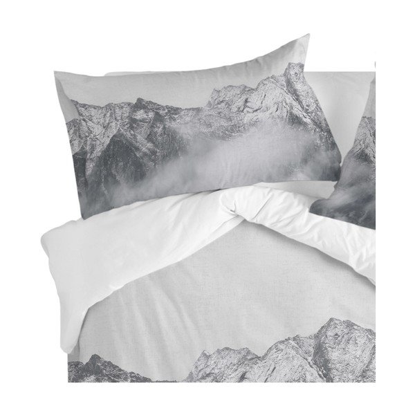 Komplet 2 bombažnih prevlek za vzglavnik Blanc Alaska, 50 x 75 cm-image-2