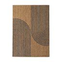 Črna/rjava notranja in zunanja preproga 160x230 cm Mira 1453 – Ayyildiz Carpets