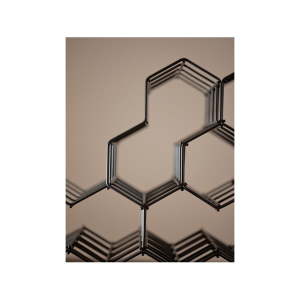 Kovinsko stojalo za vino za 5 steklenic Rocks – Zone-image-4