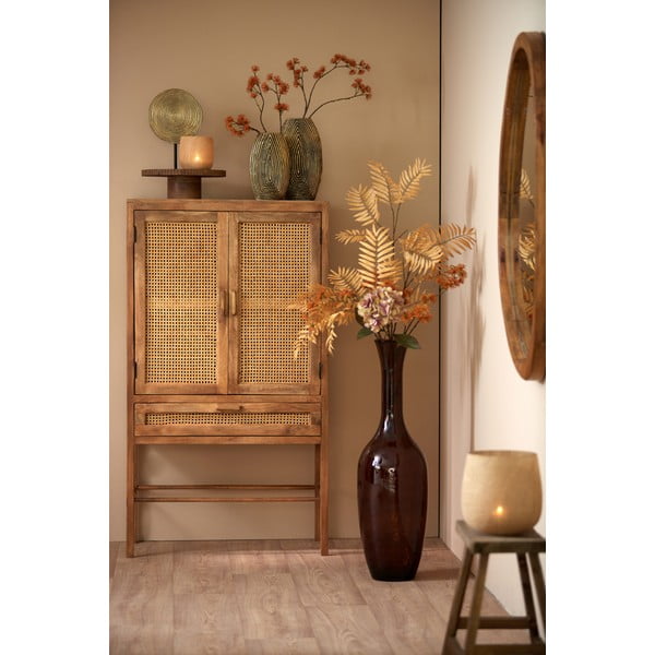 Stensko ogledalo z lesenim okvirjem 120x80 cm Sonora – Light & Living-image-4