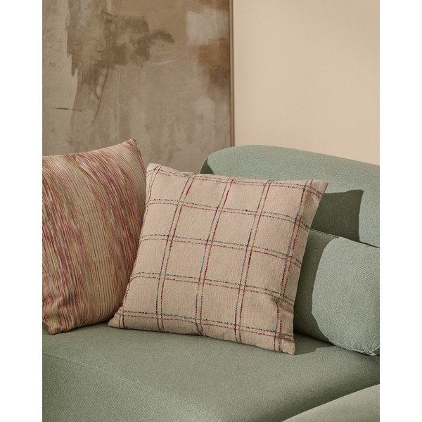 Prevleka za blazino iz mešanice bombaža 45x45 cm Nety – Kave Home-image-1