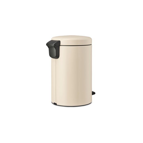 Bež jeklen koš za smeti s pedalom 12 l NewIcon – Brabantia-image-4