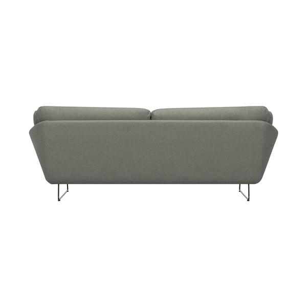 Komplet sivo-zelenega kavča in pufa Windsor & Co Sofas Comet-image-3