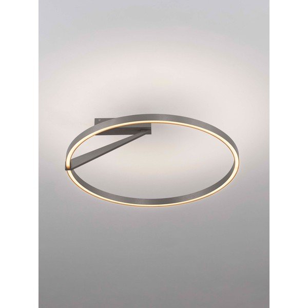 Aluminijasta LED zatemnitvena stropna svetilka v srebrni barvi Tilia – Nova Luce-image-2