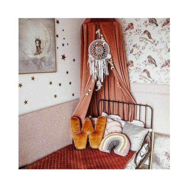 Prešito otroško pregrinjalo 160x100 cm Posh Velvet - Yellow Tipi-image-4