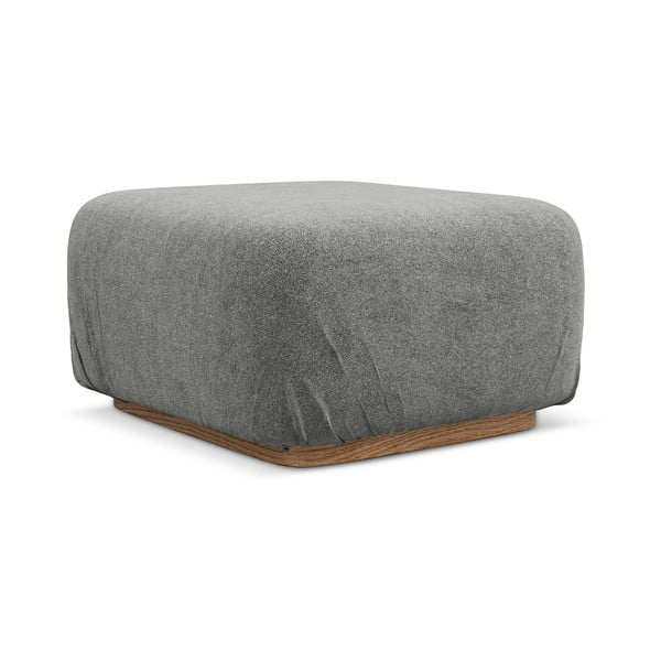 Siv modularni otoman iz tkanine bouclé Ailani – Makamii-image-1