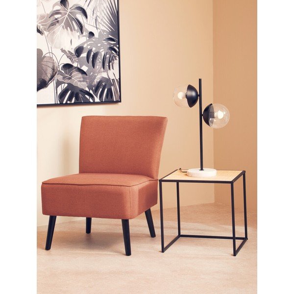 Stranska mizica iz ratana 44x44 cm Depok – Premier Housewares-image-2