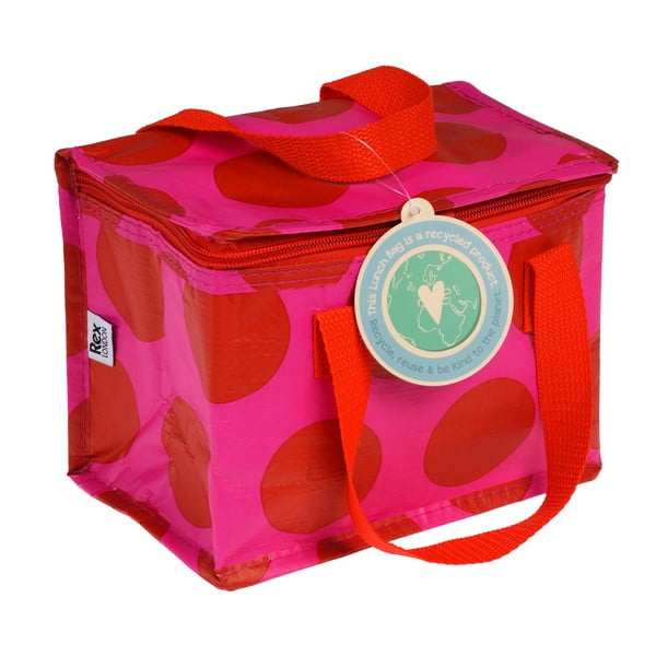 Rdeče-rožnata hladilna torba Spotlight – Rex London-image-2