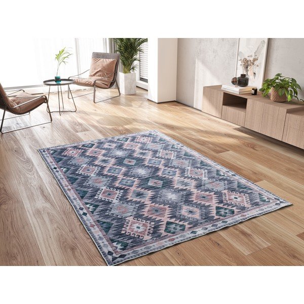 Temno modra preproga 200x290 cm Class – Universal-image-2