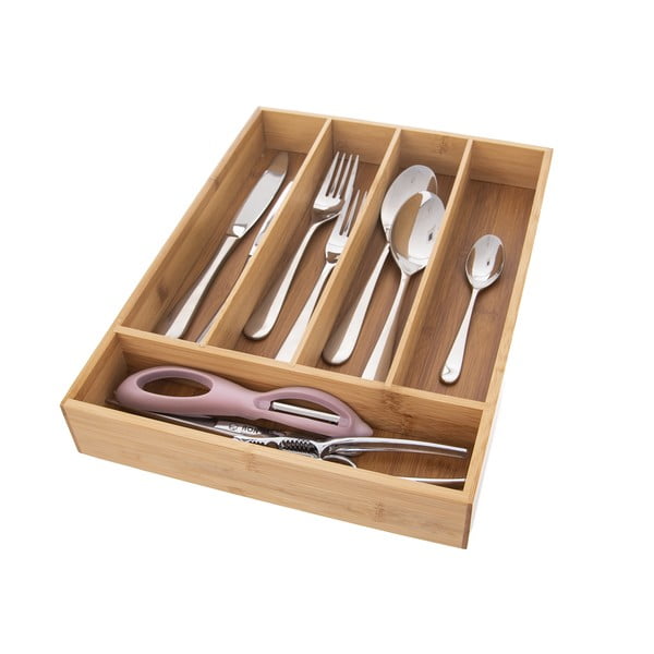Bambusov organizator za pribor 26 x 35 cm - Orion-image-2