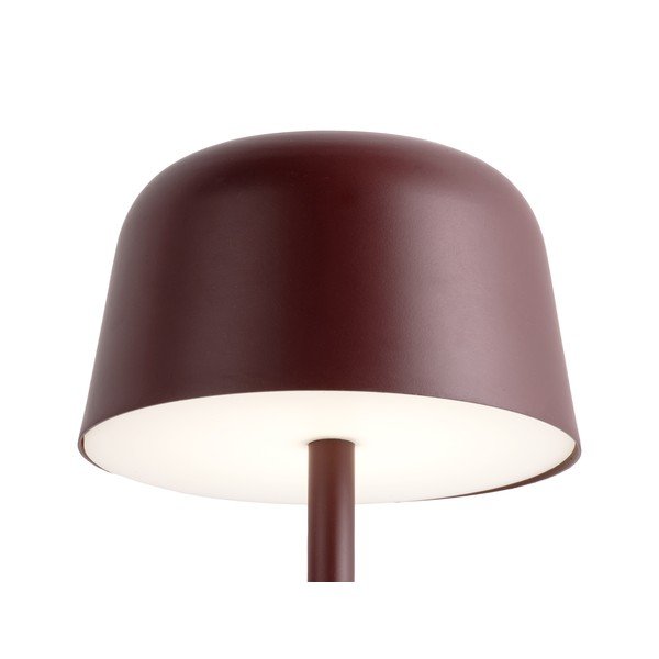 Bordo rdeča LED namizna svetilka (višina 28 cm)  Brio  – Leitmotiv-image-2