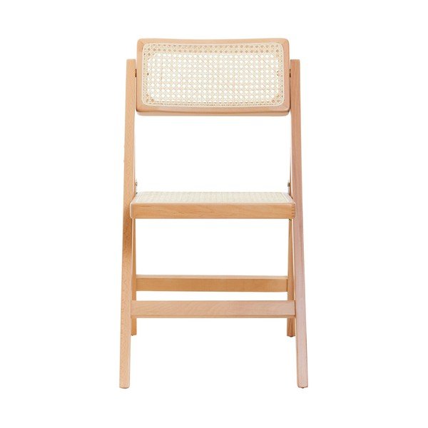 Jedilni stol iz masivne bukve v naravni barvi Cebu – Premier Housewares-image-2