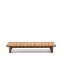 Vrtna miza iz tikovine 70x140 cm Turqueta - Kave Home