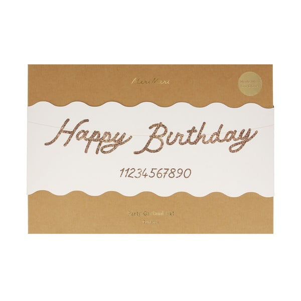 Girlanda Happy Birthday – Meri Meri-image-1