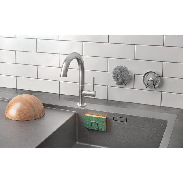 Kovinsko držalo za gobico z namestitvijo brez vrtanja – Metaltex-image-2