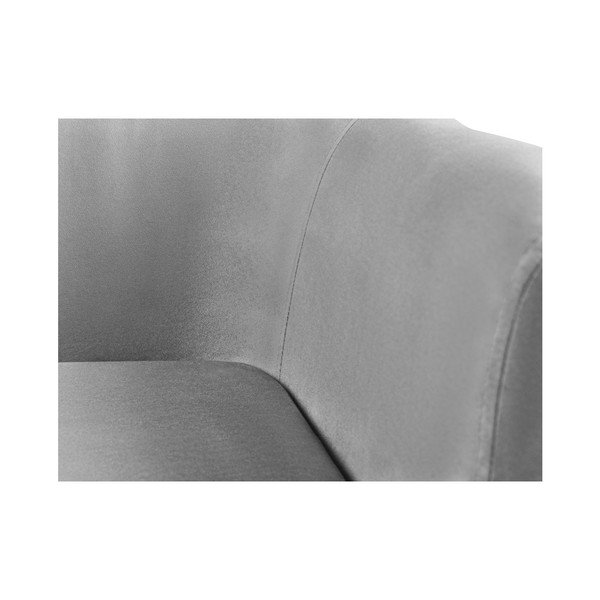 Siva žametna zofa Kooko Home Glam, 175 cm-image-4