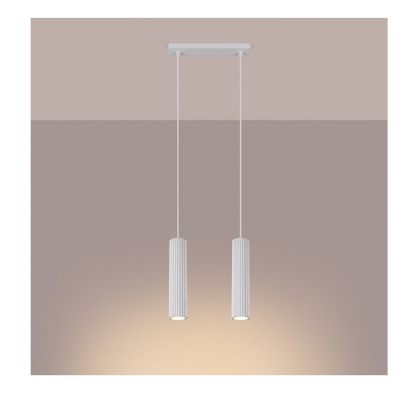 Bela viseča svetilka Gleam – Sollux-image-1