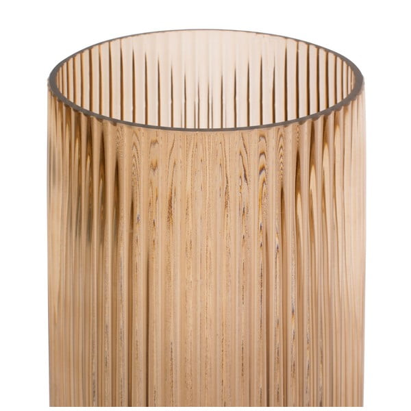 Svetlo rjava steklena vaza PT LIVING Allure, višina 30 cm-image-3