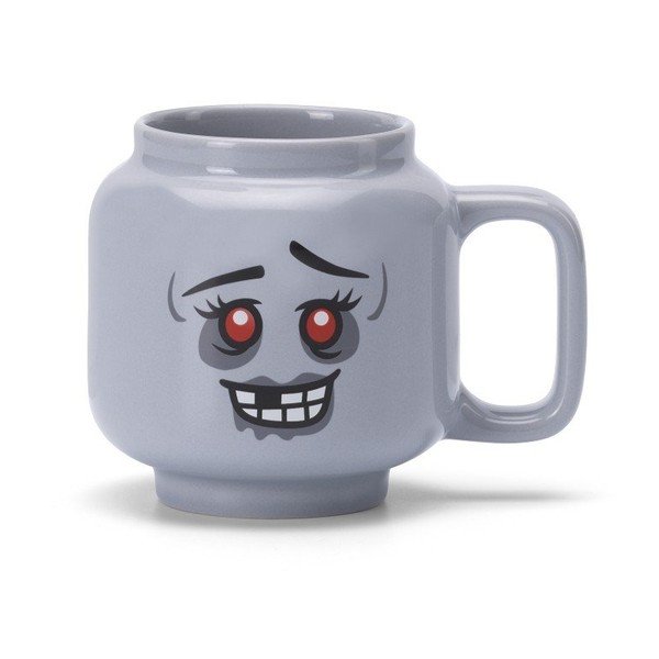 Siva keramična otroška skodelica za latte 255 ml Zombie – LEGO®