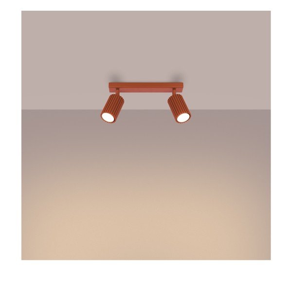 Opečnato oranžno točkovno svetilo 6,5x30 cm Gleam – Sollux-image-3