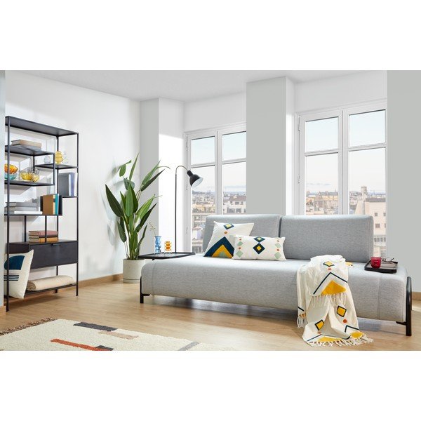 Svetlo siv kavč Kave Home Compo-image-4