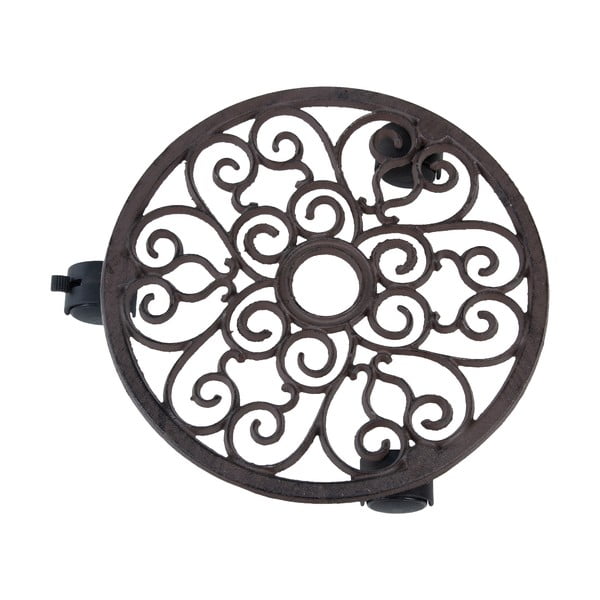 Kovinski mobilni podstavek za cvetlične lonce ø 29 cm – Esschert Design-image-2