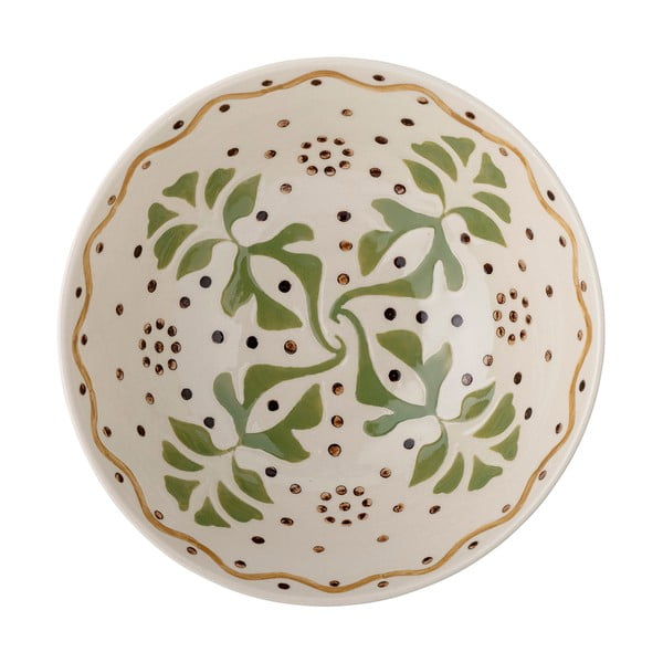 Bež lončena skledica 860 ml Heikki – Bloomingville