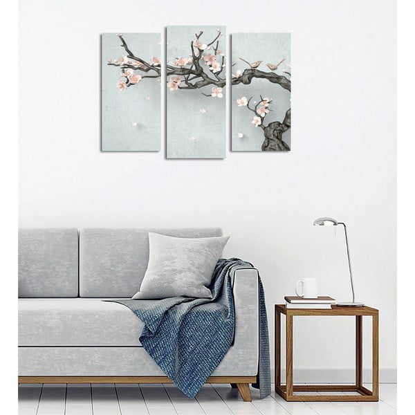 Slike v kompletu 3 kos Sakura - Wallity-image-1