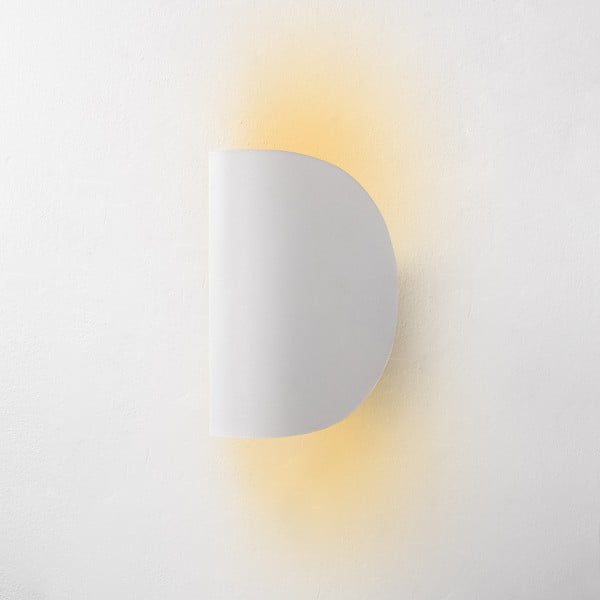 Bela LED stenska svetilka Heybe – Opviq lights-image-2