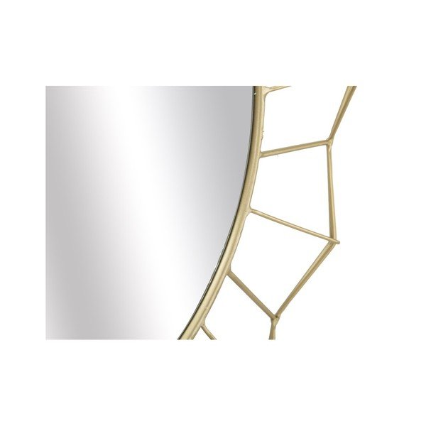 Mauro Ferretti Zidno ogledalo Soleado v zlati barvi, ⌀ 60 cm-image-1