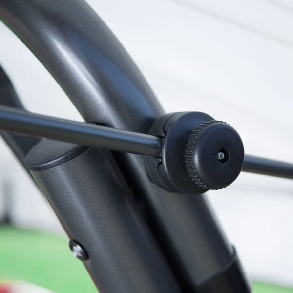 Siva kovinska vrtna gugalnica Rimini – Dajar-image-3