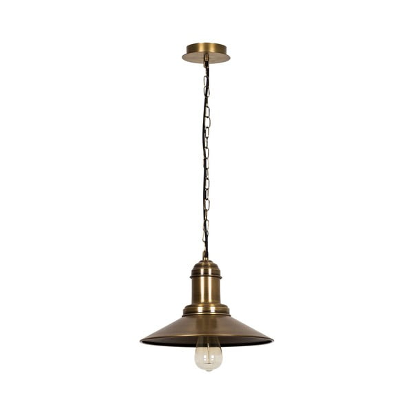 Viseča svetilka v bronasti barvi s kovinskim senčnikom ø 30 cm Sivani – Opviq lights-image-3