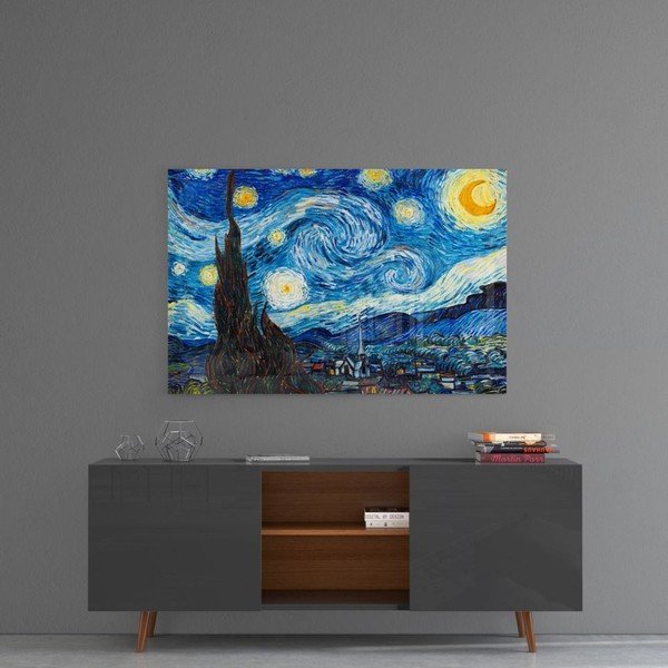 Steklena slika Insigne Night Sky-image-1