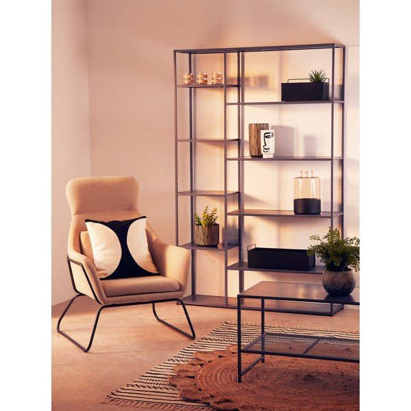 Siv jeklen regal 120x188x30 cm Acero – Premier Housewares-image-1