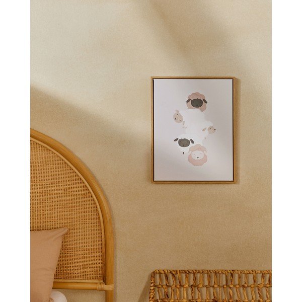 Otroška slika 30x40 cm Milu – Kave Home-image-1