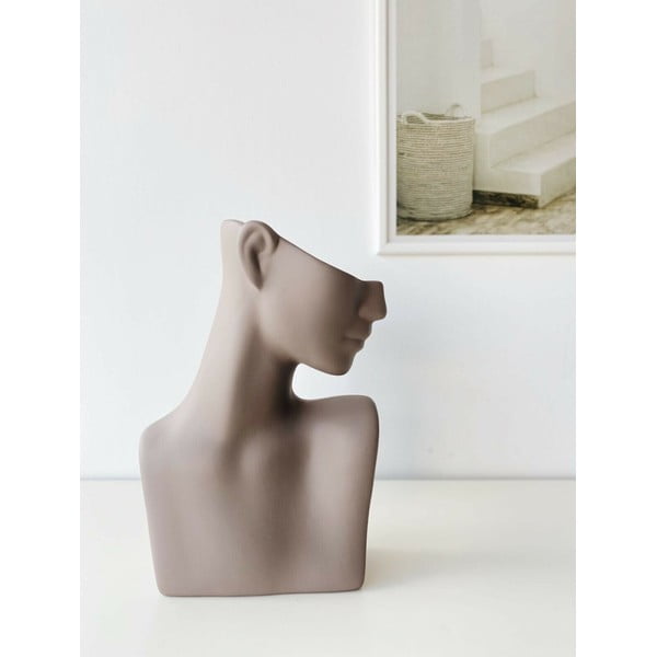 Rjavo-siva keramična vaza Rulina Arcturus-image-1