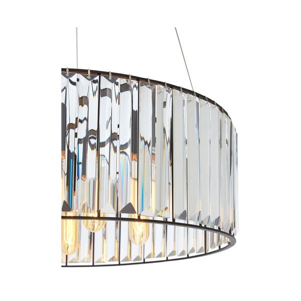 Viseča svetilka s steklenim senčilom ø 50 cm Akiko – Premier Housewares-image-2