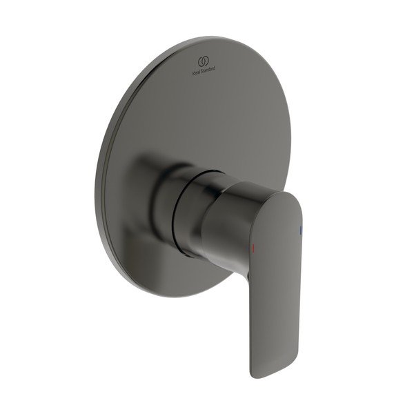 Antracitno siva vgrajena armatura za tuš Connect Air – Ideal Standard