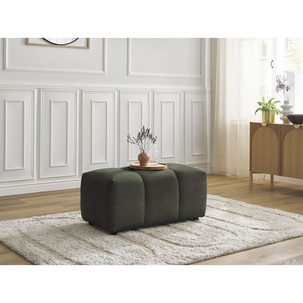 Kaki zelen tabure iz šenilje Roxelane – Bobochic Paris-image-4