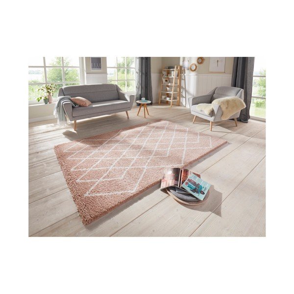 Roza preproga Elle Decor Passion Bron, 200 x 290 cm-image-3