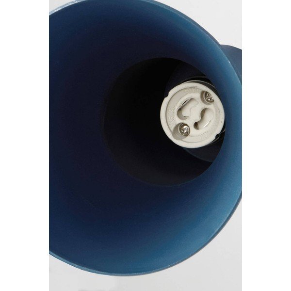 Modra aluminijasta zatemnitvena viseča svetilka ø 10 cm Evan – Jotex-image-4