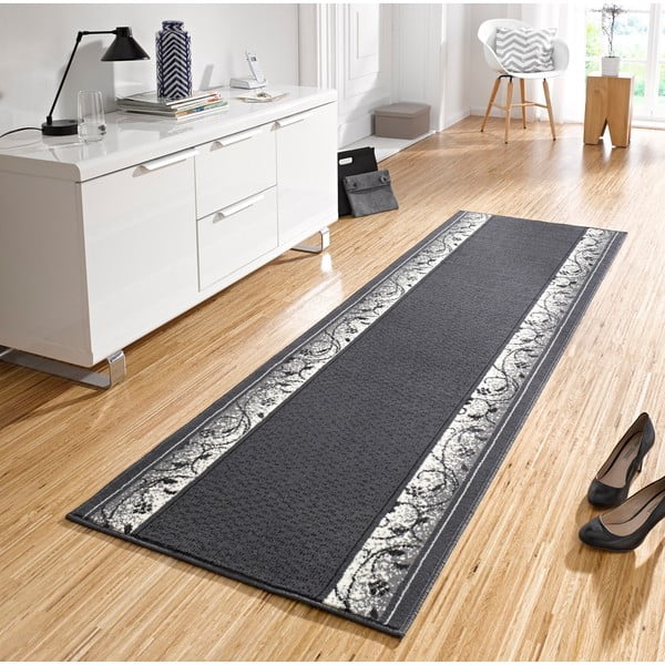 Preproga Basic Elegance, 80x450 cm, siva-image-1