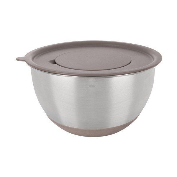 Skleda iz nerjavečega jekla v srebrni barvi ø 26 cm Beige – Orion