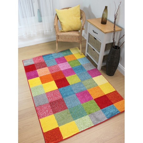 Preproga Flair Rugs Brights Grid, 160 x 230 cm-image-1