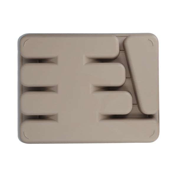 Bež organizator za jedilni pribor iz bambusa Kitchen Craft Natural Elements-image-2