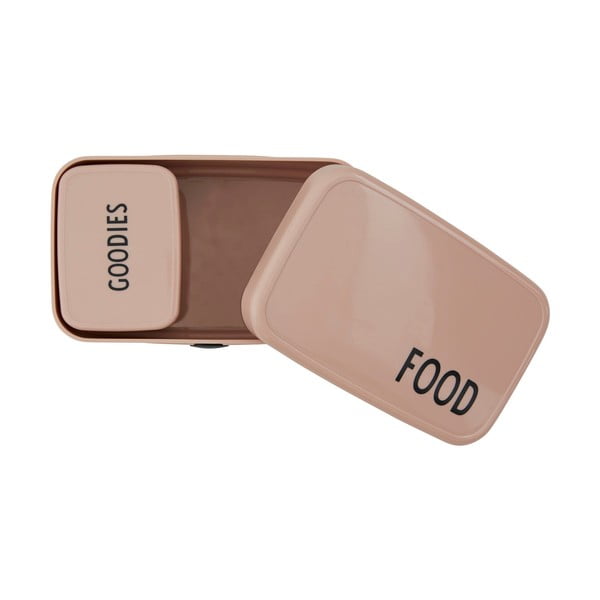 Roza škatla za prigrizke Design Letters Goodies, 8,2 x 6,8 cm-image-3