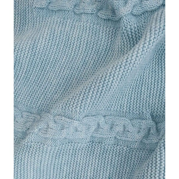 Modro pregrinjalo 200x220 cm Trenza – Oyo Concept-image-1