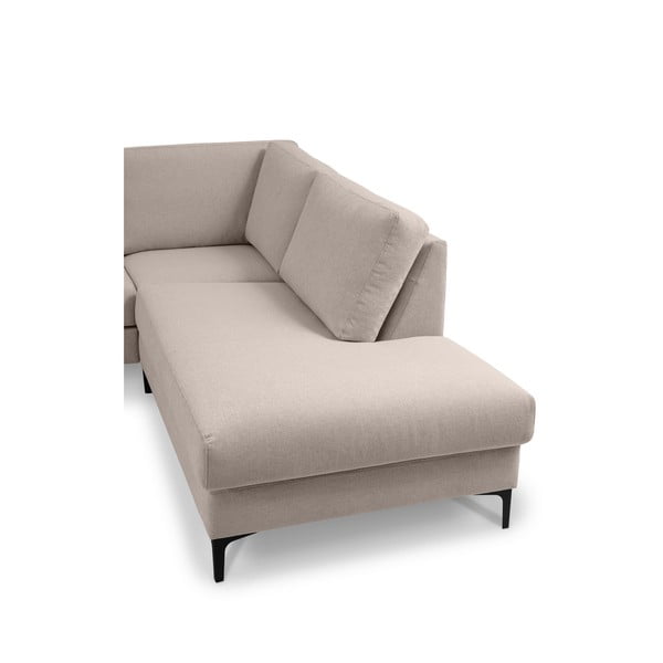 Bež kotna sedežna garnitura (desni kot/v obliki črke "U") Henry – Scandic-image-4